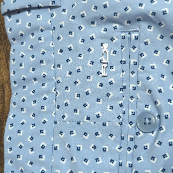 Ralph Lauren RLX Shorts Golf Performance Flat Front Size 34x7" Inseam in Blue - Picture 3 of 7